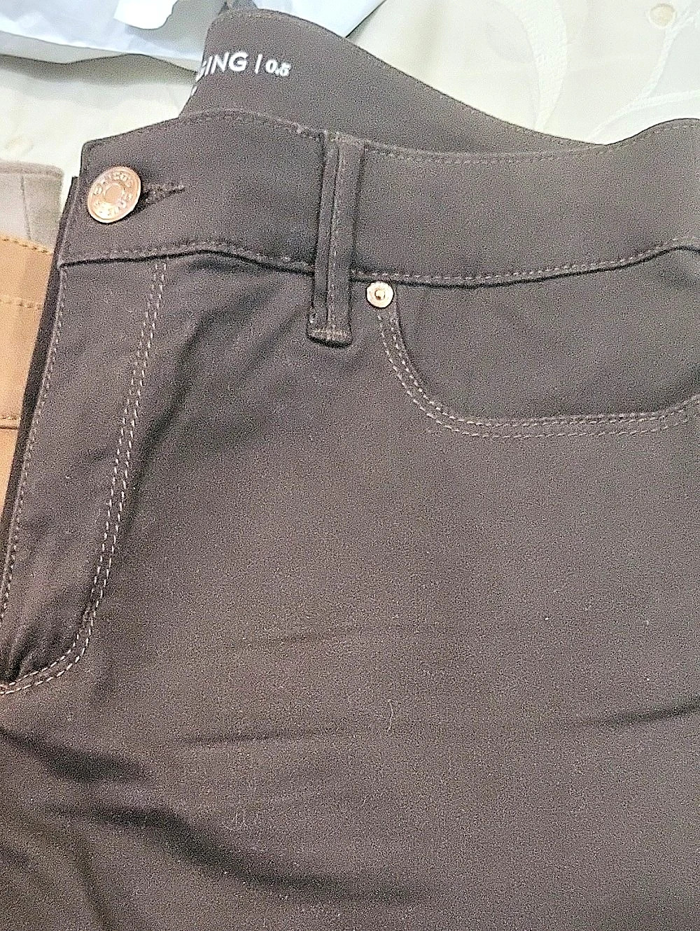 Chico's The Platinum Jegging Chocolate Brown Jeggings